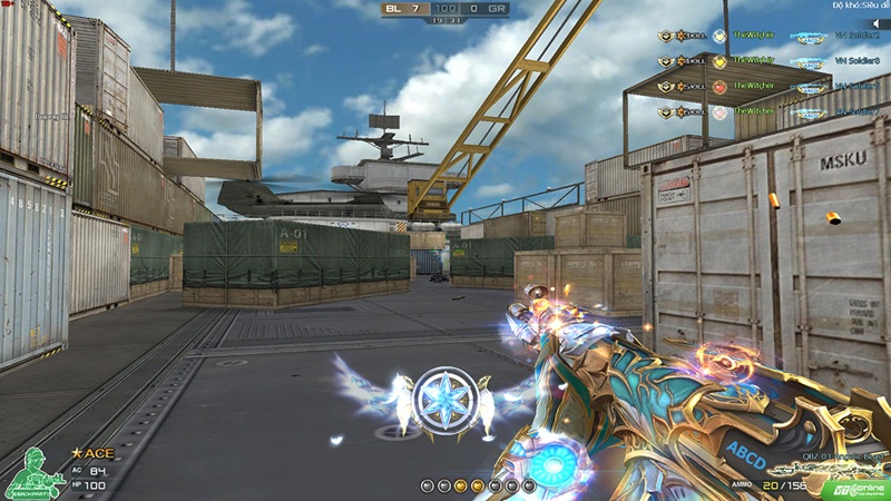 Crossfire giới thiệu vũ khí khắc ấn mới với Kho Báu Hoàng Gia Sapphire QBZ-03 Angelic Beast Relic
